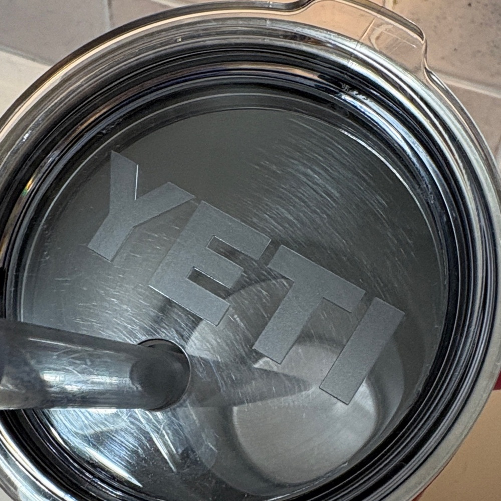 Yeti Pink Tumbler with Handle - Picture 2 of 5